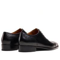 Chaussures Richelieu de Luxe pour Hommes en Cuir de Veau, Fabrication Blake, Chaussures Habillées Formelles pour Affaires, Fêtes et Clubs