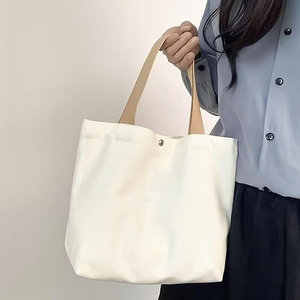 Custom Gift Shopping Handle Blank Sublimation Tote Custom Printed logo Ropehandle Organic Cotton <b>Canvas</b> <b>Bag</b> - Product Image 3