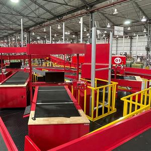 Truelisort Hochwertiges kunden spezifisches PVC-Gummiband fördersystem für den Fracht transport - Product Image 3