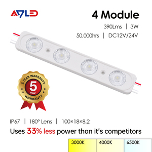 โมดูล LED คุณภาพสูง 3W 375LM โมดูลป้ายโฆษณา LED สำหรับใช้งานกลางแจ้ง กันน้ำระดับ IP67 สำหรับป้ายตัวอักษร - Product Image 2