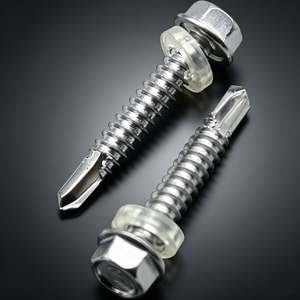 Tornillos Autoperforantes de Acero Inoxidable Duraderos con Cabeza Hexagonal, Servicio OEM y ODM de Fábrica para Pedidos al por Mayor - Product Image 1