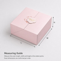 Boîte cadeau magnétique à double porte, emballage en carton personnalisé pour lunettes et cadeaux