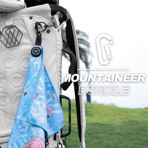 Serviette de golf magnétique, nouveau design, en microfibre, avec aimant pour une fixation solide aux chariots de golf ou aux clubs - Product Image 3