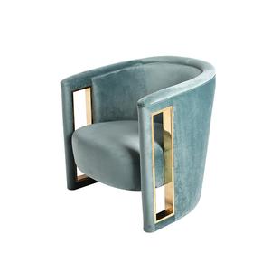 <span class=keywords><strong>Fauteuil</strong></span> de luxe en velours, en acier inoxydable, de haute qualité, <span class=keywords><strong>fauteuil</strong></span> confortable, à vendre, livraison gratuite - Product Image 2