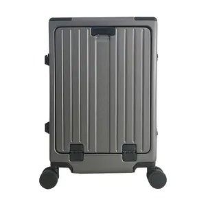 专业强力ABS箱包携带手推车超大行李箱体面旅行行李箱