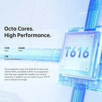 Première mondiale OUKITEL C35 24 Go de RAM (12 Go + 12 Go étendus) 256 Go de ROM Écran HD+ Incell IPS 6,56 pouces 120 Hz Appareil photo 50 MP Système d'exploitation Android 13