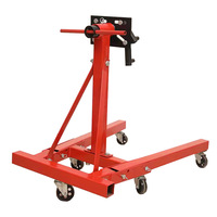 Table rotative mobile pour le démontage et l'entretien des moteurs diesel et des boîtes de vitesses d'automobiles