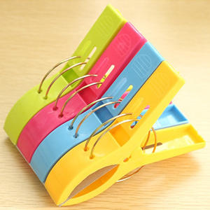 Clips en plastique épaissi, clips colorés pour manteaux, grande taille, clips résistants au vent, lot de 4 - Product Image 4