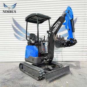 NIMBUS 2 Ton Graafmachine Uitgerust met Drievoudige Tandwielpomp en Volledig Hydraulische Load-sensing Klep Graafmachine Met CE/EPA V Certificering - Product Image 3