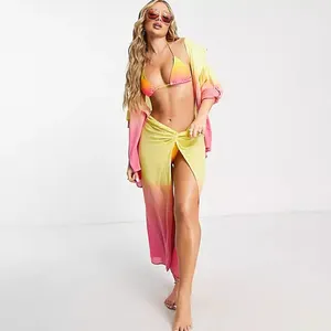 Bikini Triangle Bikini Micro Two-Piece Suit String Swimsuit Female Sexy Swimwear Women Bathing Suit With multicolor sarong