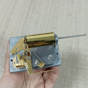 Mécanisme de mouvement d'horloge <span class=keywords><strong>coucou</strong></span> à 37 notes en or, mécanisme musical - Product Image 1