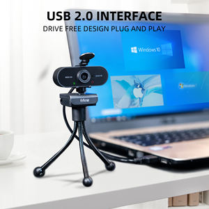 Trípode <span class=keywords><strong>K421</strong></span> para Cámara Pequeña, USB2.0 Plug and Play, Micrófono Incorporado, Sensor CMOS de Resolución 2K, Material Plástico, Ajustable en 360° - Product Image 3