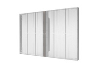Fenêtre rideau publicité vidéo panneau mural intérieur P3.91 Led film affichage flexible écran led verre transparent led affichage