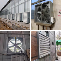 Ventilador de Extracción de Presión Negativa de Alta Calidad de 1380 mm para Gallineros, Invernaderos, Fábricas, Talleres, Ventilación y Refrigeración, OEM ODM
