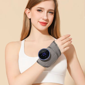 Portatile a 3 velocità regolabile in morbido poliestere/Nylon elettrico supporto da <span class=keywords><strong>polso</strong></span> massaggiatore riscaldamento vibrazioni massaggio funzioni Wireless - Product Image 2