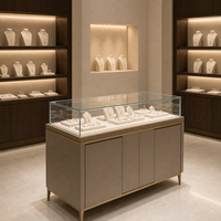 Vitrine d'exposition de bijoux LED personnalisée pour les grossistes et les détaillants de bijouteries