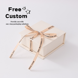Factory Direct Eco-Friendly Bio-Degradable <b>Gift</b> <b>Box</b> Reusable Dressing Glossy Lamination Embossed Made Recycled Materials - Product Image 1
