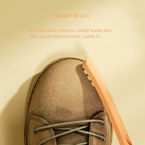 Two-in-One Plastic Shoe & Laundry <b>Brush</b> Household Soft Suede <b>Brush</b> No Shoes - Product Image 4