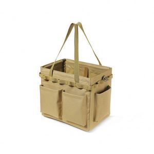 Sac à outils de jardinage gratuit, sac de camping à fond rigide, organiseur d'outils de jardinage, sac à outils pliable pour électricien, artisan - Product Image 1