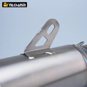 NLKHANM Système d'échappement universel pour moto 60 mm SC en alliage de titane avec revêtement en fibre de carbone, nouveau <span class=keywords><strong>silencieux</strong></span>, garantie 12 mois, Z900 <span class=keywords><strong>MT09</strong></span> - Product Image 5