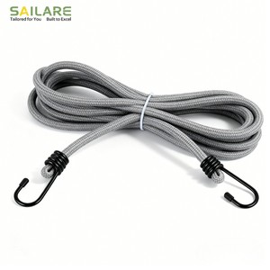 Tali Elastis Bungee Lateks dengan Penutup Poliester Kuat untuk Pengikat Barang Perjalanan dan Penyimpanan - Product Image 6