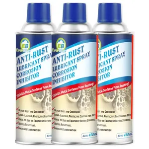 Multifunctional spray lubricant rust remover iron powder cleaner for bike and cars parts 450ml