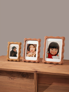Moldura de Foto Personalizada de Madeira Sólida DIY de 6 polegadas, Criativa, Ecológica e Durável para Exibição de Mesa <span class=keywords><strong>A4</strong></span> - Product Image 3