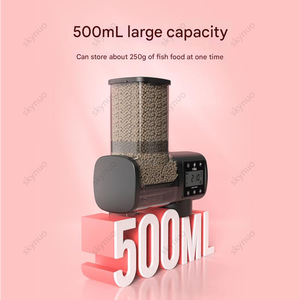 Skynuo Origine Fabricant Automatique <span class=keywords><strong>Fish</strong></span> Tank <span class=keywords><strong>Feeder</strong></span> Intelligent Timing 500ML Grande Capacité <span class=keywords><strong>Feeder</strong></span> Ornemental <span class=keywords><strong>Fish</strong></span> <span class=keywords><strong>Feeder</strong></span> - Product Image 2