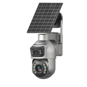 Nueva Cámara de Seguridad ICSEE con <span class=keywords><strong>Zoom</strong></span> Óptico <span class=keywords><strong>12X</strong></span> 16X, Wifi, PTZ, Domo Inalámbrico, 6MP, Doble Lente, Solar, Exterior, <span class=keywords><strong>IP</strong></span>, Video, CCTV, Vigilancia - Product Image 1