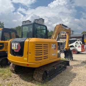 Mini-excavatrice sur chenilles CAT 305.5E2 d'occasion, excellent état, moteur puissant, châssis stable, forte force de creusement, en stock - Product Image 3