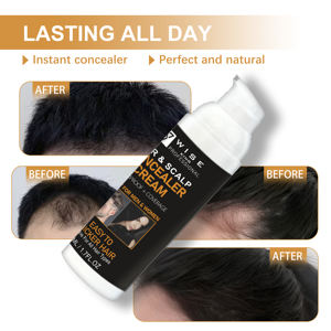 คอนซีลเลอร์กันน้ำกรีดร้องผมหนังศีรษะสีดำขนาด50มล. พร้อมสารสกัดสมุนไพรสำหรับผมผอมบางคลุมหนังศีรษะ - Product Image 6