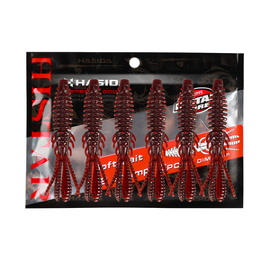 Histar Shining thiết kế dài nhân tạo mềm silicon <span class=keywords><strong>Worm</strong></span> thu hút độ đàn hồi cao <span class=keywords><strong>BiBi</strong></span> Tôm câu cá thu hút làm bằng cao su bền - Product Image 3