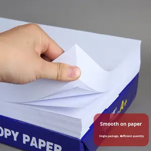 Papier à copier A4 Dongxin 70g, pâte à papier pure, blanc, pour impression de bureau, papier brouillon, 100 feuilles, emballage <span class=keywords><strong>simple</strong></span>, vente en gros en Chine - Product Image 3