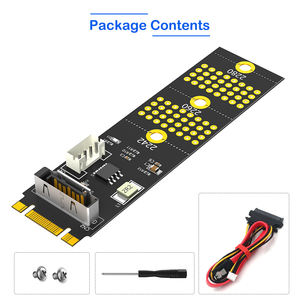 M.2 NGFF anahtar B + M SATA 7pin adaptör kartı OTP koruması ile 2.5 inç SATA III SSD için - Product Image 6