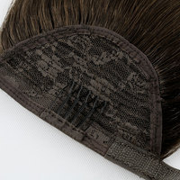 Salon de coiffure professionnel mongol, super double drawn, cheveux vierges, queue de cheval