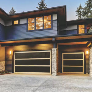 <span class=keywords><strong>Puerta</strong></span> de Garaje <span class=keywords><strong>Seccional</strong></span> de Aluminio de Color Personalizado con Abridor Inteligente y Sistema de Accionamiento Silencioso para Estacionamiento de Lujo o Privado - Product Image 1