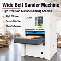 Machine de ponçage automatique CNC pour bois, ponçeuse à bande pour portes d'armoires, bois, MDF, contreplaqué, pour usine