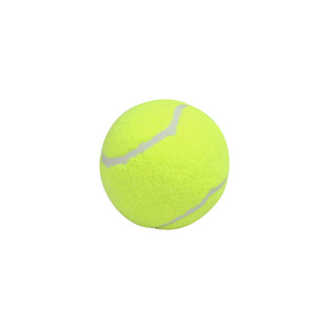 Pet Tennis Ball For Dogs Rubber Training Toy Durable Chew Play Ball For Small Medium <b>Large</b> Breeds Solid Color Felt Material - Product Image 3