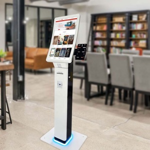 Best Selling 23.6 32 Inch Curve Touch Screen Kiosk <b>Receipt</b> <b>Printer</b> Facial Camera Handheld Pos Cash Payment for Supermarket - Product Image 1