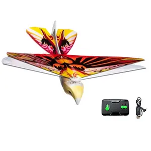 USB Charging Fall Resistant Remote Control Flying Birds With Light