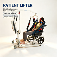 Équipement de levage électrique pour patients à double usage, alimenté par batterie, aide à la mobilité pour personnes âgées paralysées, pour les soins à domicile