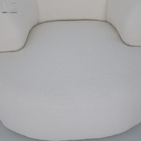 Chaise de salon de luxe en tissu polaire, mobilier décontracté, Design, nouveau,