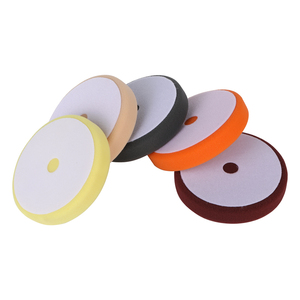 Allemagne éponge de haute qualité 8 pouces marron tampon de polissage pour polisseuse RO pour voiture polissage voiture entretien et nettoyage - Product Image 3