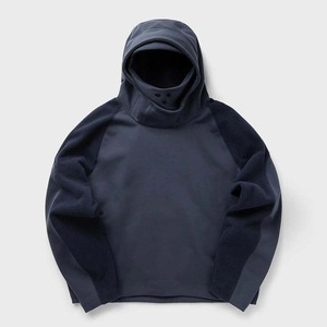 Bán Buôn OEM Biểu Tượng Tùy Chỉnh Thời Trang Phố Hai Lớp Mui Xe Thoáng Khí Khoen Lông Cừu Và Đan Bảng Điều Chỉnh Hoodies Tracksuit Set - Product Image 2