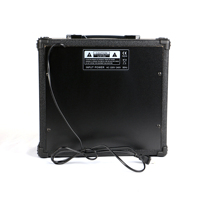 Amplificateur de guitare électrique chinois 15W en gros, modèle YX-TG-25W, haut-parleur 6,5 pouces, noir/orange, pour guitaristes
