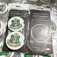 6 sous-verres en céramique vierges pour sublimation, personnalisables, prix usine, produits de sublimation