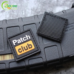Patchs en PVC souple 3D personnalisés, logo en relief thermocollant, autocollants, pour chapeaux - Product Image 3