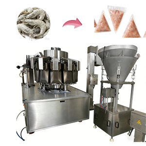 Máquina <span class=keywords><strong>de</strong></span> Envasado al Vacío Rotativa Automática 8SK-200, Ahorra Energía y Mano <span class=keywords><strong>de</strong></span> Obra, para Envasado <span class=keywords><strong>de</strong></span> Pasta <span class=keywords><strong>de</strong></span> Camarones - Product Image 1