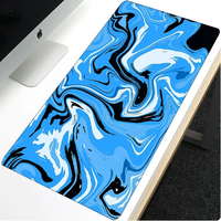 Tapis de souris taille personnalisée ordinateur portable Anime clavier topographique tapis de souris grand tapis de souris claviers Gamers Decoracion tapis de bureau