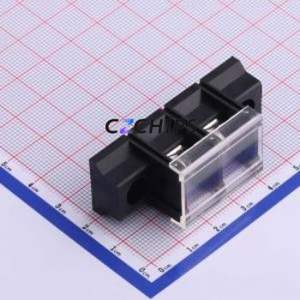 KF78CM-13.0-2P Barrier Terminal Block Through hole Component (THT),P=13mm Connector With Cover Plate 13mm 1x2P Straight Pin - Product Image 1